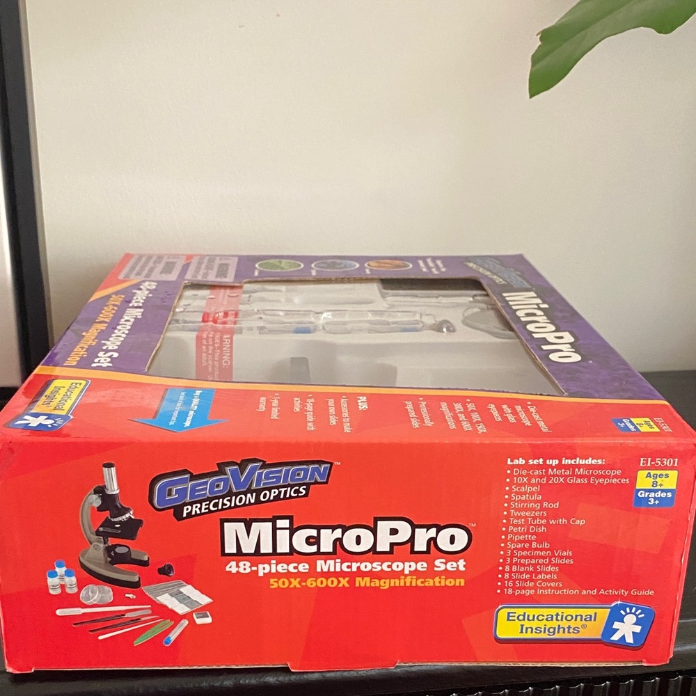GeoVision MicroPro 48-Piece Microscope Set - Picture 2 of 4